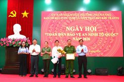 Phường Phan Rang tổ chức Ng&agrave;y hội To&agrave;n d&acirc;n bảo vệ an ninh Tổ quốc năm 2026