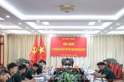 Hội nghị tập huấn b&aacute;o c&aacute;o vi&ecirc;n ph&aacute;p luật trong qu&acirc;n đội