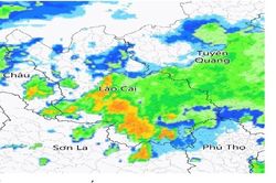 Cảnh báo dông, lốc, sét, mưa đá và mưa lớn cục bộ tại nhiều xã, phường trong tỉnh