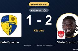 Stade Brestois 29 ngược d&ograve;ng, Stade Briochin nhận thất bại ở Club Friendlies