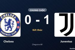 Thống k&ecirc; trận đấu Chelsea 0-1 Juventus: Edon Zhegrova tỏa s&aacute;ng, Juventus gi&agrave;nh trọn 3 điểm