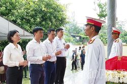 Đ&oacute;n nhận, truy điệu v&agrave; an t&aacute;ng h&agrave;i cốt liệt sĩ Nguyễn Văn Yến