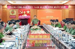 Công an tỉnh Sơn La giao ban đánh giá kết quả công tác tháng 7