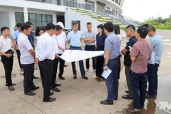 Khảo sát quy hoạch khu liên hiệp thể thao tại Thái Nguyên