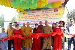 Khánh thành hai công trình cầu bê-tông nông thôn tại tỉnh Tây Ninh