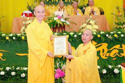 Đ&agrave; Nẵng: C&ocirc;ng bố, trao quyết định bổ nhiệm Đại đức Th&iacute;ch Ph&aacute;p Nguy&ecirc;n đảm tr&aacute;ch trụ tr&igrave; ch&ugrave;a Thanh Phước