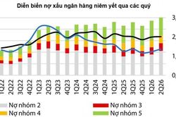 Nợ xấu tăng nhanh, 'bộ đệm' dự phòng chịu sức ép
