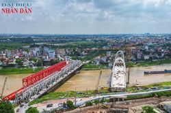 Hà Nội: Diện mạo cầu Đuống mới gần 1.850 tỷ đồng trước ngày hợp long