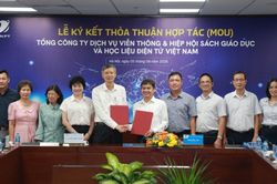 VAEDR và VNPT VinaPhone hợp tác phát triển hệ sinh thái học liệu số