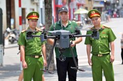 UAV phát hiện hơn 500 trường hợp vi phạm trật tự đô thị
