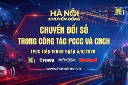 Đón xem 'Hà Nội chuyển động' ngày 5/8: Chuyển đổi số trong công tác phòng cháy chữa cháy và cứu nạn cứu hộ