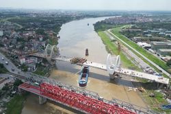 Cầu Đuống mới bước vào giai đoạn nước rút