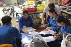 Phường Ho&agrave;ng Mai đẩy nhanh l&agrave;m sạch dữ liệu đất đai