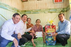 Phó Chủ tịch UBND tỉnh Ngô Vũ Thăng thăm nạn nhân chất độc da cam/dioxin