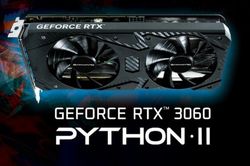 Gainward ra mắt RTX 3060 Python II OC, tối ưu cho m&aacute;y t&iacute;nh phổ th&ocirc;ng