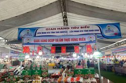 Kết nối tiêu thụ sản phẩm tại phiên chợ HTX tỉnh Thái Nguyên