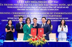 H&agrave; Nội triển khai 50 bản ghi nhớ hợp t&aacute;c sau hội nghị x&uacute;c tiến đầu tư