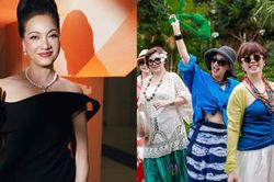 Sắc vóc ở tuổi hưu của NSND Lê Khanh