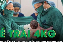 Bé trai 4kg cất tiếng khóc đầu tiên 'xông đất' tại Bệnh viện Phụ sản Trung ương cơ sở 2