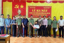 Tuyên Quang ra mắt mô hình bảo vệ an ninh biên giới gắn với an sinh xã hội