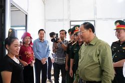 Lai Ch&acirc;u kh&aacute;nh th&agrave;nh khu t&aacute;i định cư cho 24 hộ d&acirc;n mất nh&agrave; do lũ qu&eacute;t