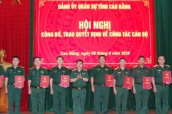 Điều động sĩ quan, sắp xếp, tổ chức lại Ban Chỉ huy quân sự địa phương