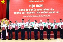 Thành lập đơn vị phương tiện không người lái bảo vệ chủ quyền, giữ gìn an ninh, trật tự, an toàn trên biển