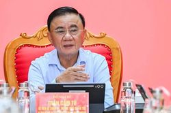 [Ảnh] Thường trực Ban Bí thư Trần Cẩm Tú chủ trì Hội nghị Ban Thường vụ Đảng ủy các cơ quan Đảng Trung ương
