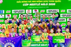 U11 Hà Nội FC: Chiếc cúp vô địch của cả một hệ thống