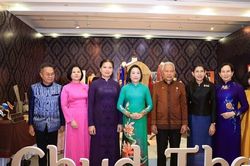 Chủ tịch Quốc hội Thái Lan dự lễ khai mạc Triển lãm kỷ niệm 50 năm thiết lập quan hệ ngoại giao Việt Nam-Thái Lan