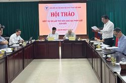 Góp ý dự án Luật Phổ biến giáo dục pháp luật (sửa đổi)
