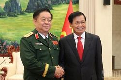 Hợp tác Quân đội tiếp tục là trụ cột quan trọng của quan hệ đặc biệt Việt Nam-Lào