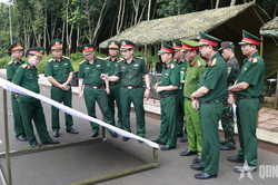 Quân khu 5: Kiểm tra công tác chuẩn bị diễn tập khu vực phòng thủ tỉnh Đắk Lắk