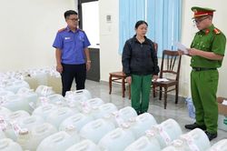 Bán rượu nước lã pha cồn công nghiệp