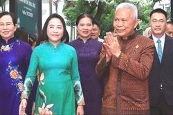 Chủ tịch Quốc hội ki&ecirc;m Chủ tịch Hạ viện Th&aacute;i Lan dự triển l&atilde;m Đan kết hữu nghị v&agrave; thăm Đền Ngọc Sơn