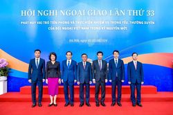 Đối ngoại đồng l&ograve;ng, sức mạnh nh&acirc;n l&ecirc;n