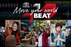 Toyota hợp tác với nhiều nghệ sĩ Châu Á trong dự án 'Move Your World Beat'