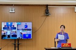 Phối hợp tổ chức phiên tòa trực tuyến, rút kinh nghiệm vụ án hành chính phúc thẩm