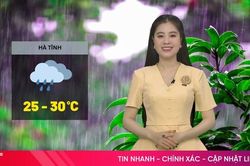 Dự báo thời tiết Hà Tĩnh ngày 6/8: Mưa trên diện rộng