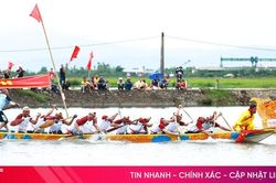 Sôi nôi giải đua thuyền tưởng nhớ Đông các Đại học sỹ Trương Quốc Dụng