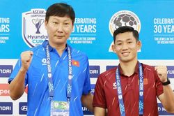 HLV Kim Sang-sik: 'Tuyển Việt Nam hướng tới chiến thắng để giữ ngôi đầu bảng'