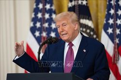 Tổng thống D. Trump b&aacute;c tin Mỹ thiếu hụt vũ kh&iacute; v&igrave; chiến dịch Trung Đ&ocirc;ng