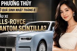 Hoa hậu Mai Phương Thúy úp mở quà sinh nhật tháng 8 là Rolls-Royce Phantom Scintilla