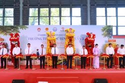 C&ocirc;ng ty Ph&aacute;t Đạt kh&aacute;nh th&agrave;nh v&agrave; b&agrave;n giao Trường Tiểu học B&igrave;nh Chuẩn 3