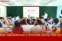 Hoàn thiện khung pháp lý về phổ biến, giáo dục pháp luật