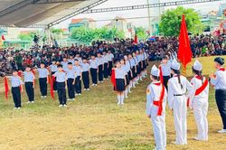 Kiểm tra, chấn chỉnh việc thi nghi thức Đội trong hoạt động trại hè tại các xã, phường