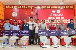 7 hộ dân xã Khánh Bình có nhà mới từ Quỹ Đại đoàn kết