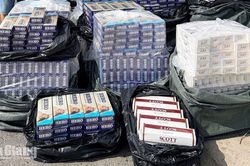 Bắt ô tô tải vận chuyển hơn 14.000 bao thuốc lá nhập lậu
