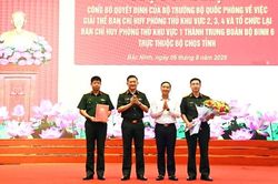 Bắc Ninh triển khai thực hiện quyết định giải thể, tổ chức lại Ban chỉ huy phòng thủ khu vực