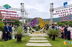 Phường Sơn Trà khánh thành công trình biểu trưng hữu nghị với huyện Gurye (Hàn Quốc)